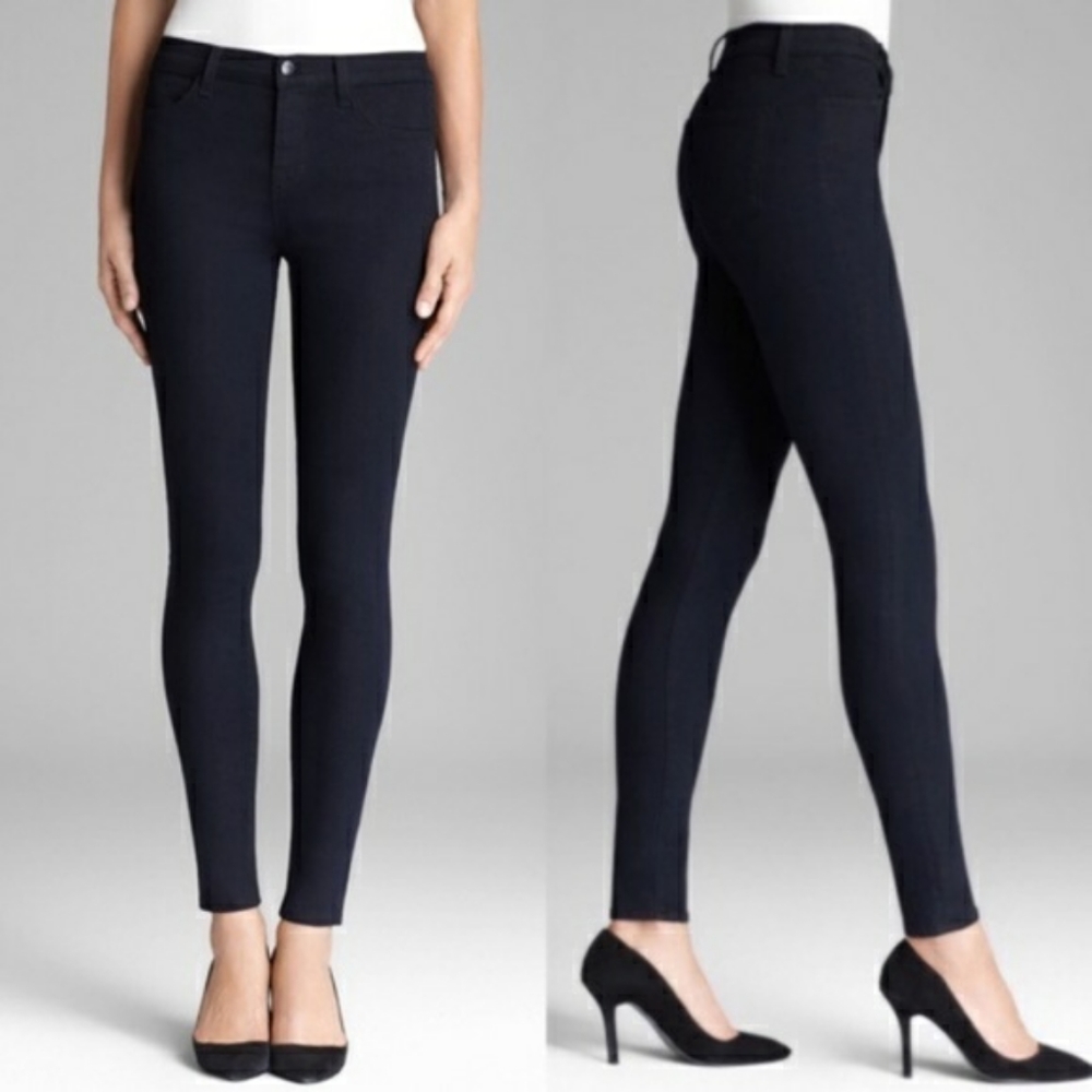 J Brand Maria VGUC High Rise in Lapis - Dark Wash